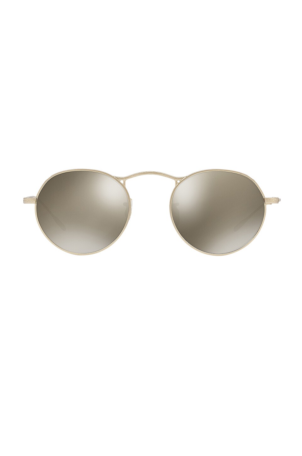 Oliver Peoples M-4 30th in Gold & Grey Goldtone
