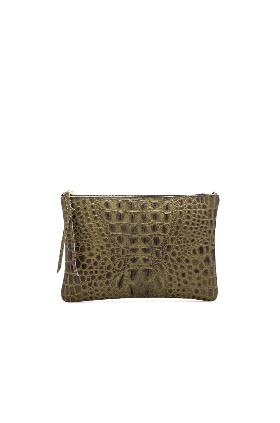 Oliveve Queenie Clutch in Olive | REVOLVE