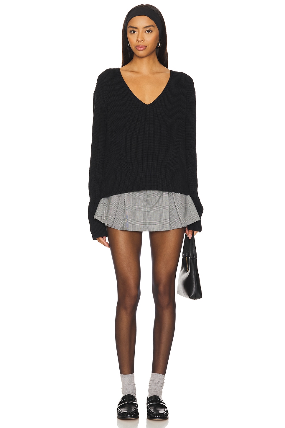●ONE BRILLIANT● OrsonOB432Grey Orson-OB432-Grey One Grey Day Orson Pullover in Black | REVOLVE