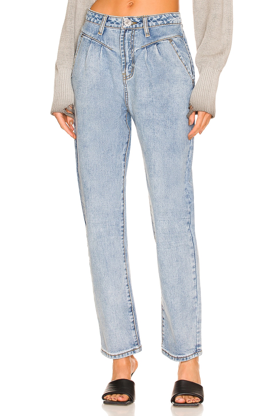 Streetwalkers High Waist 80s Fit Jean in Blue. Revolve Women Clothing Jeans High Waisted Jeans 