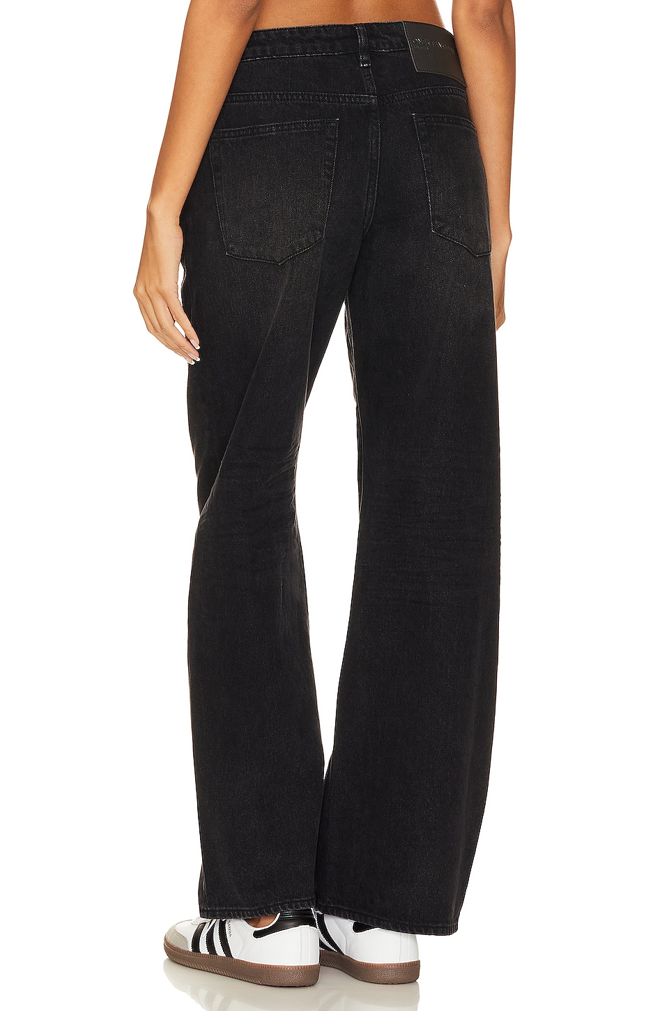 One Teaspoon Low Riders Low Waist Wide Leg Jeans thumbnail