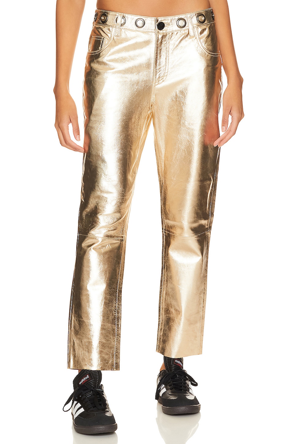 One Teaspoon Heart Break Hotel Leather Pant