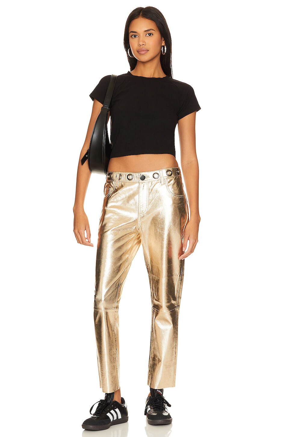 One Teaspoon Heart Break Hotel Leather Pant thumbnail