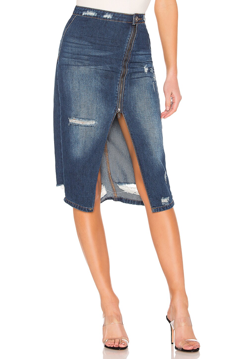 One Teaspoon SOCIETY スカート - Blue Moon 