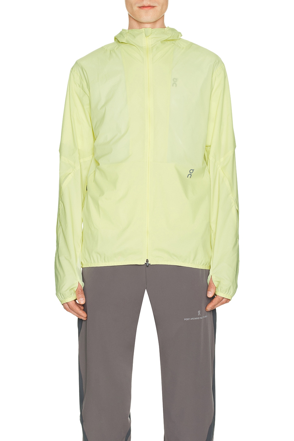 On x Post Archive Faction (PAF) Running Jacket in Hay | REVOLVE