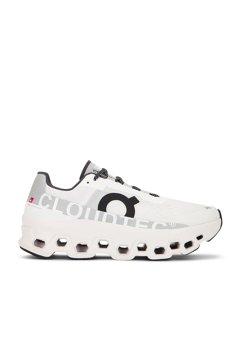 On Cloudmonster Exclusive in Undyed-white & White