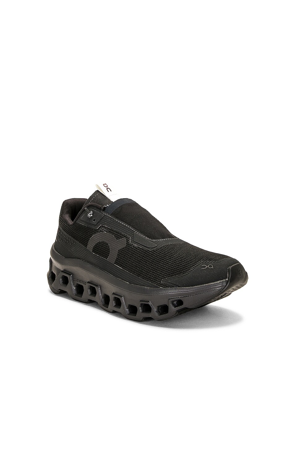On Cloudmonster Sensa Sneaker in All Black
