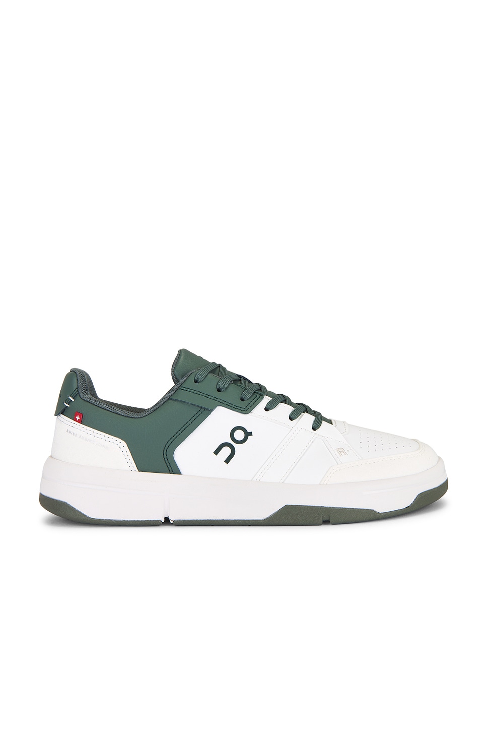 On The Roger Clubhouse Sneakers in White & Olive | REVOLVE