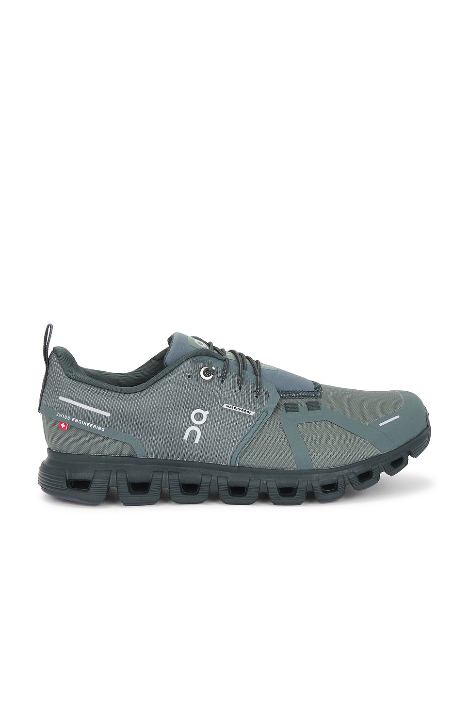 On Cloud 6 Sneaker in Olive & Evergreen | REVOLVE