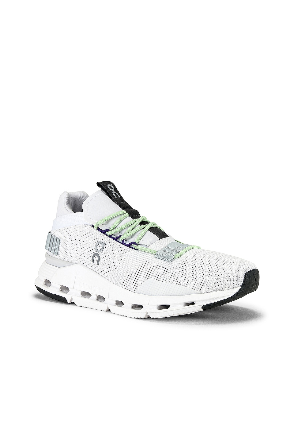 On Cloudnova in White & Mineral