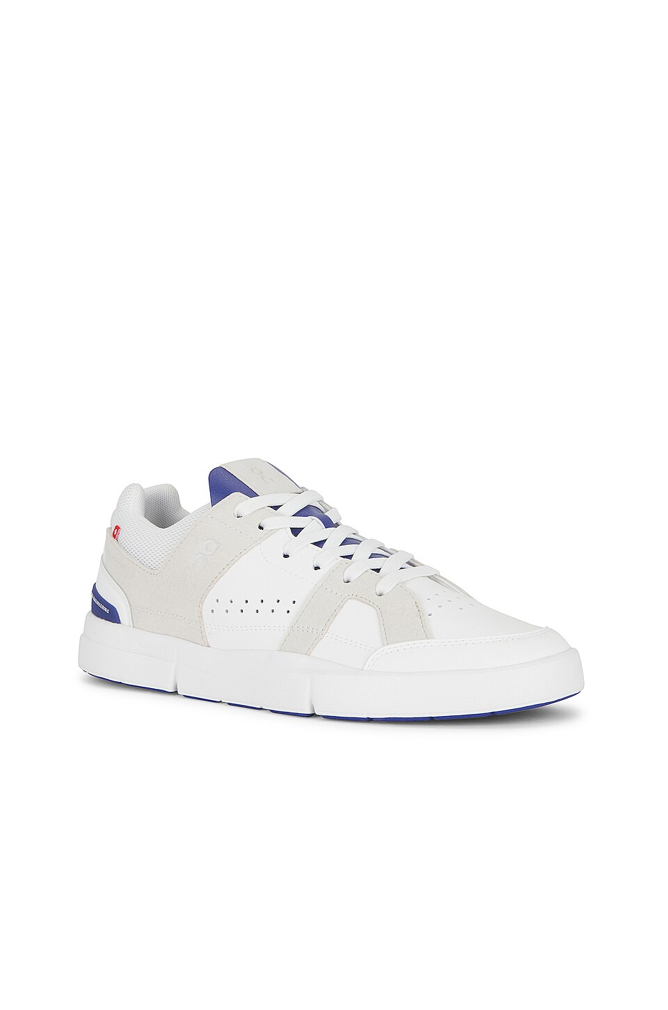 On Roger Clubhouse in White & Indigo