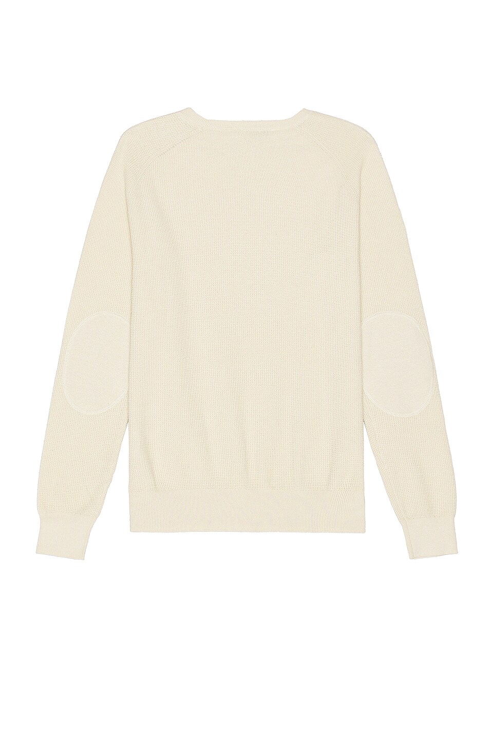 onia Waffle Cotton Cashmere Sweater in Swan