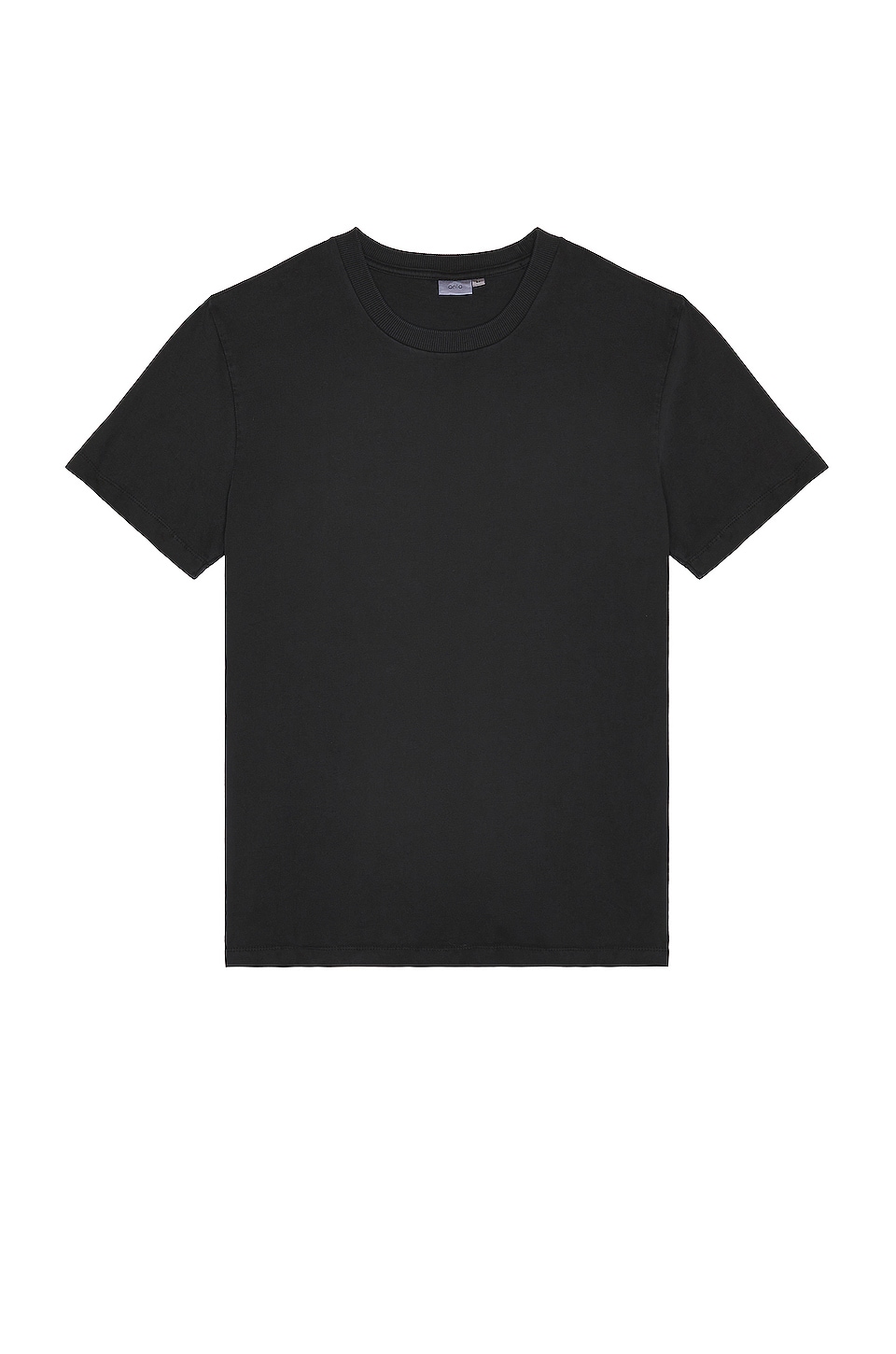 onia Garment Dye Jersey Crewneck Tee in Black