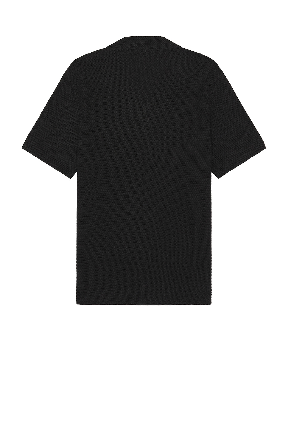 Cotton Textured Camp Shirt