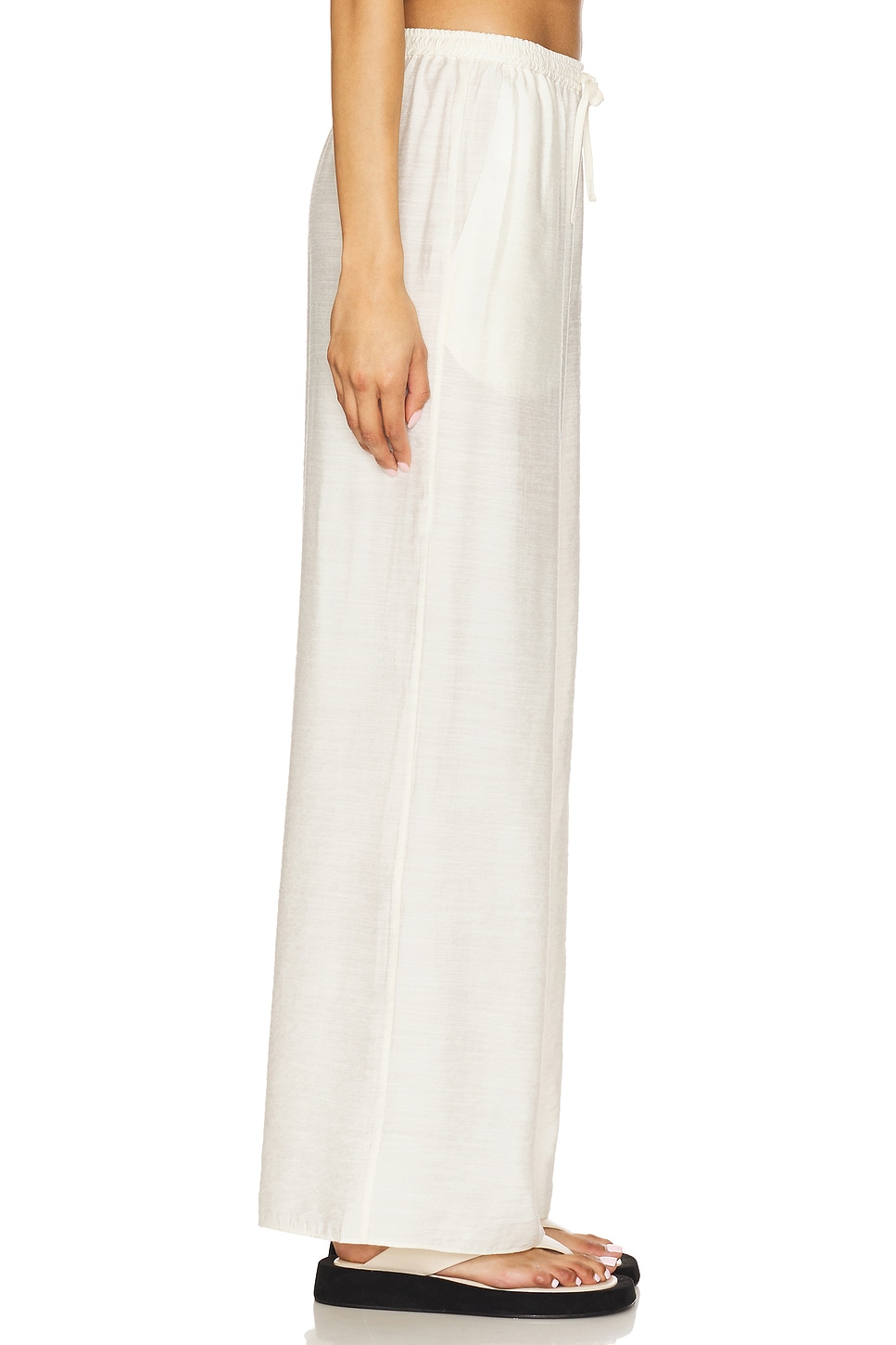 Onia Textured Gauze Wide Leg Pant thumbnail