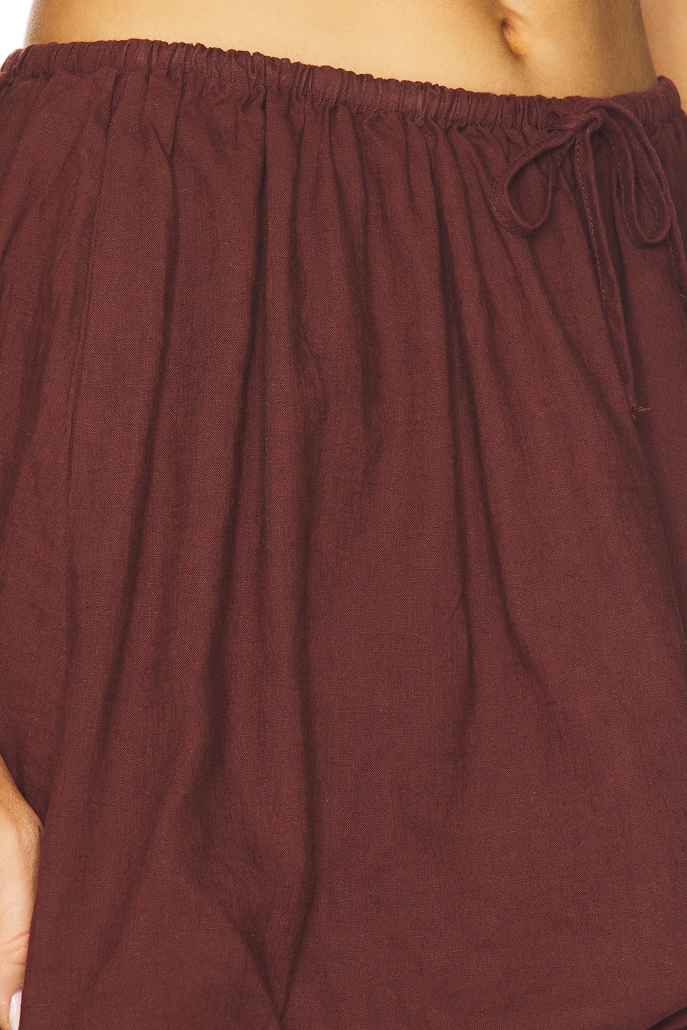 Onia Air Linen Bubble Mini Skirt thumbnail