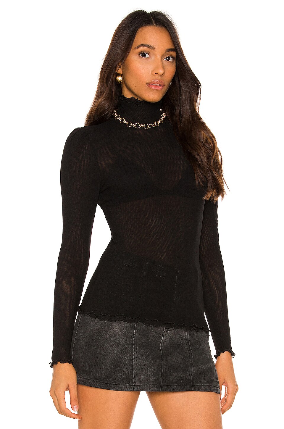 only hearts turtleneck top