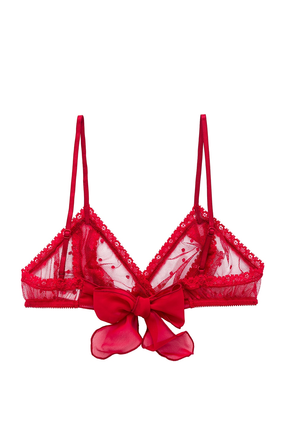 Only Hearts Coucou Lola Bralette in Ruby | REVOLVE