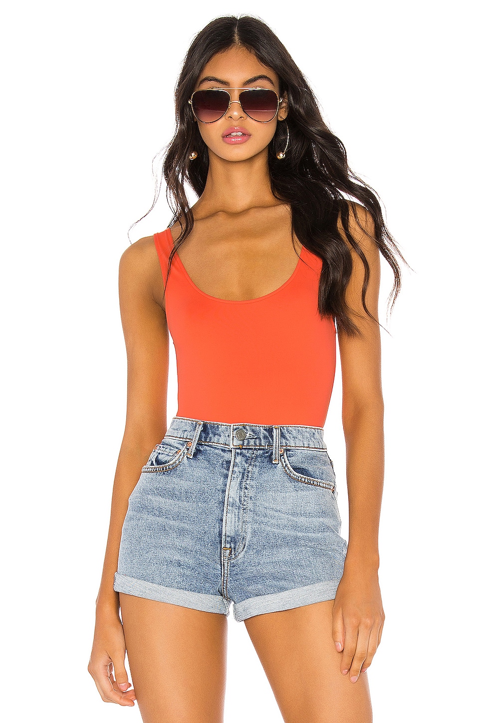 Only Hearts Delicious Tank Bodysuit in Popsicle | REVOLVE