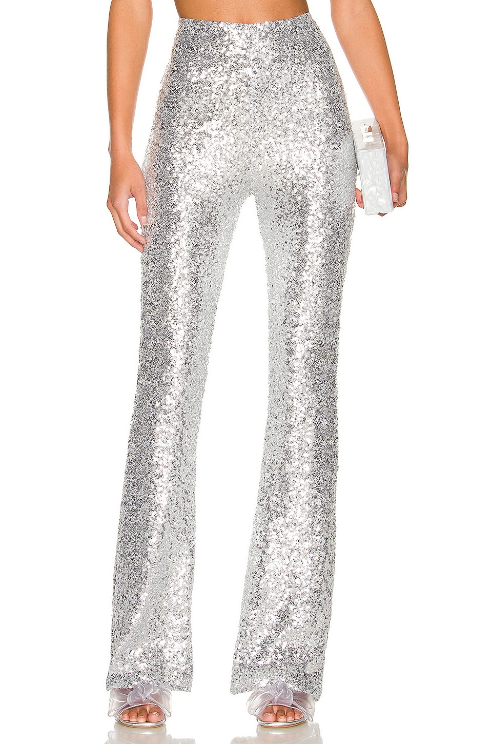 Only Hearts Bell Pants in Silver | REVOLVE