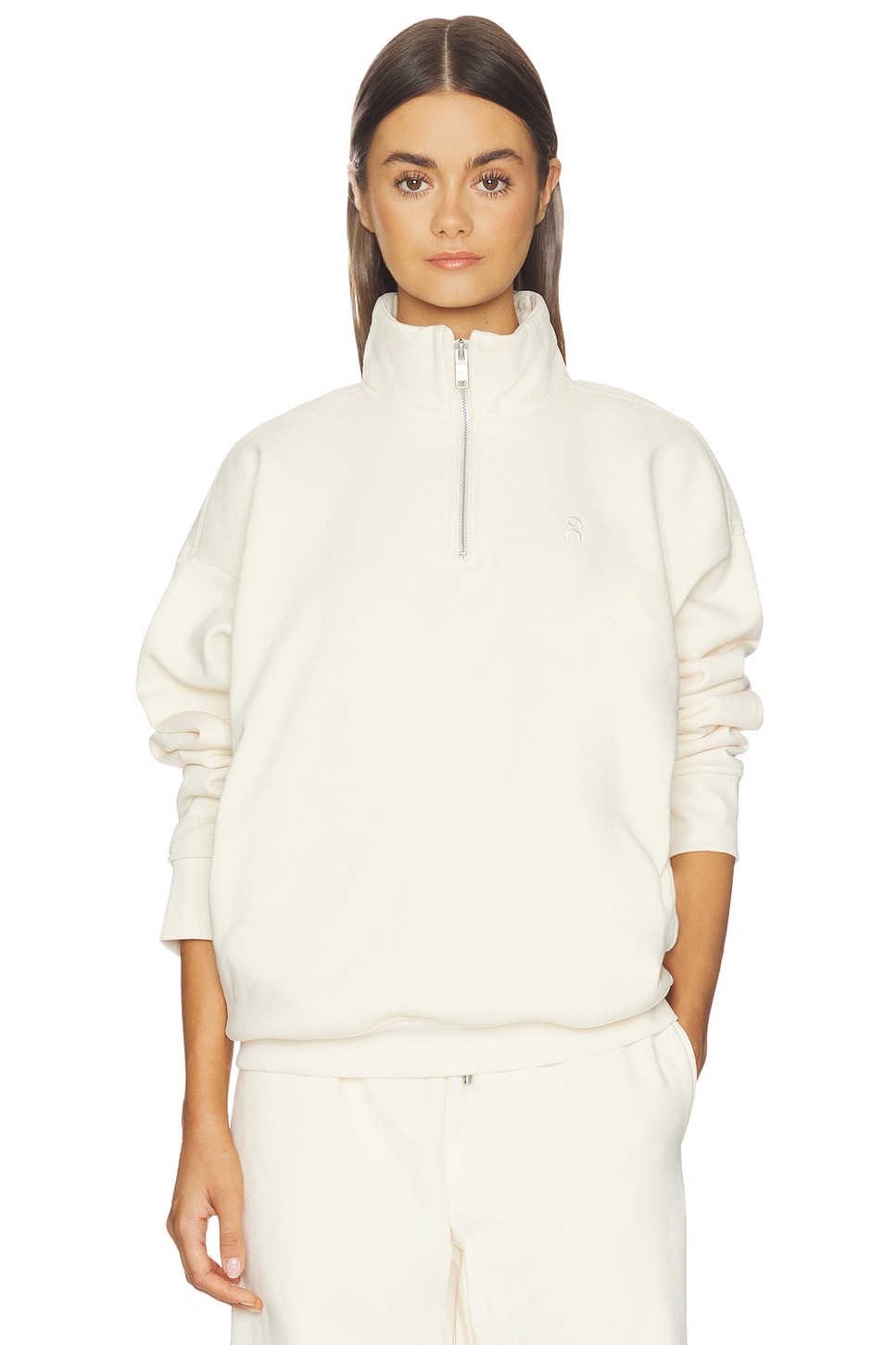 On Club Collective 1/4 Zip Sweater in Dew | REVOLVE