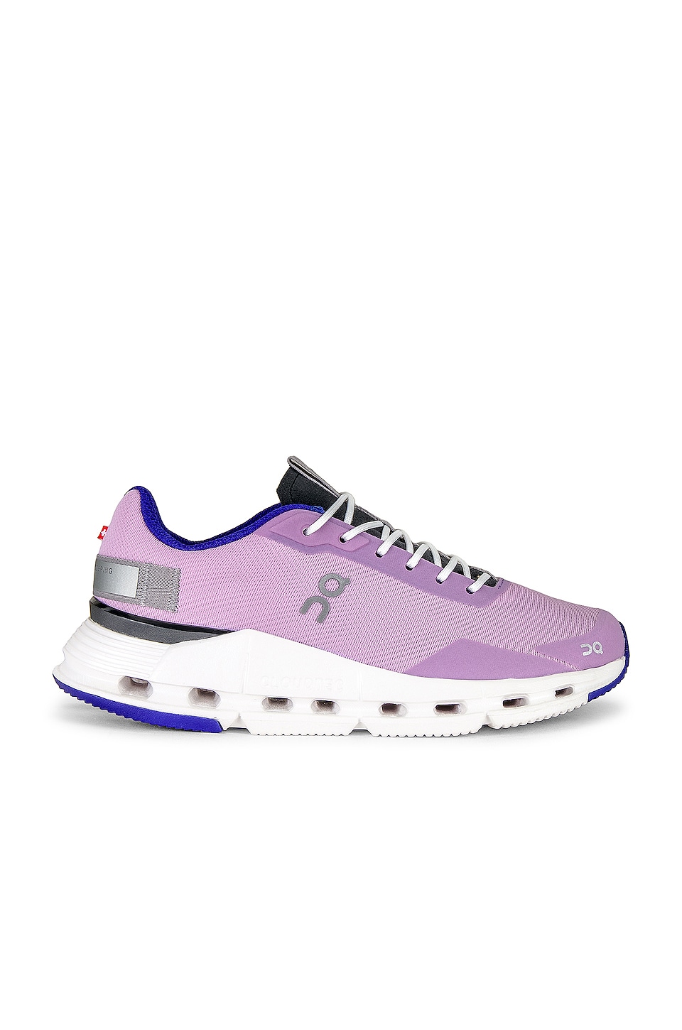 on Running Cloudnova Lace-Up Sneakers - Purple