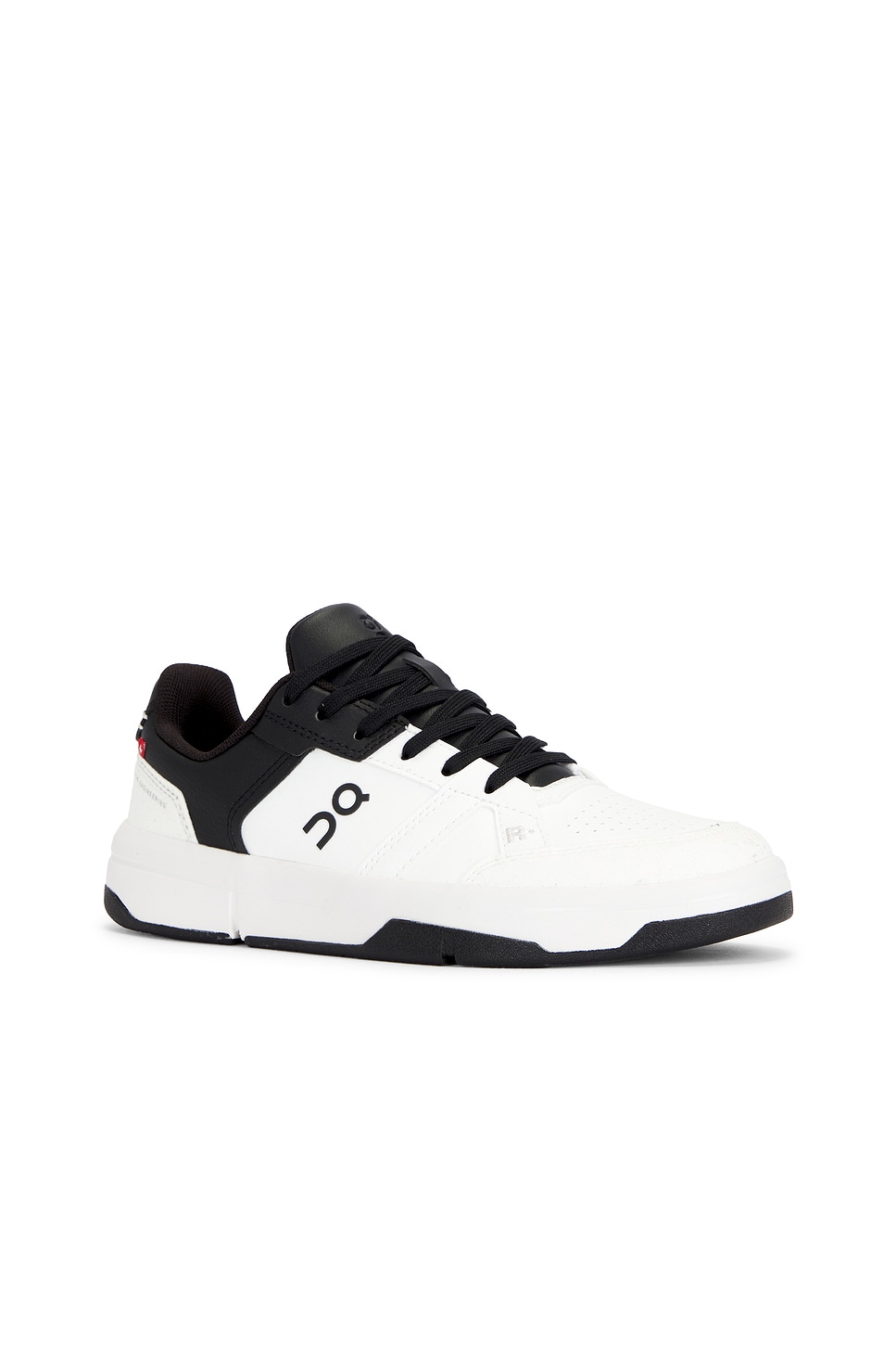 On The Roger Clubhouse Sneaker in White & Black | REVOLVE