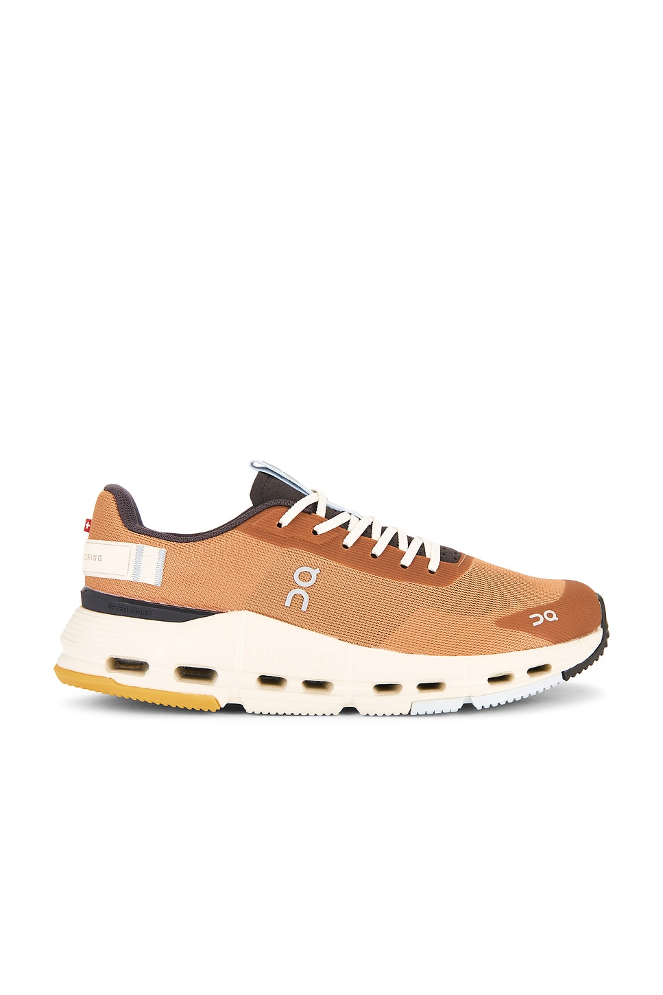 On Cloudnova Form 2 Sneaker in Sandstone & Pebble | REVOLVE