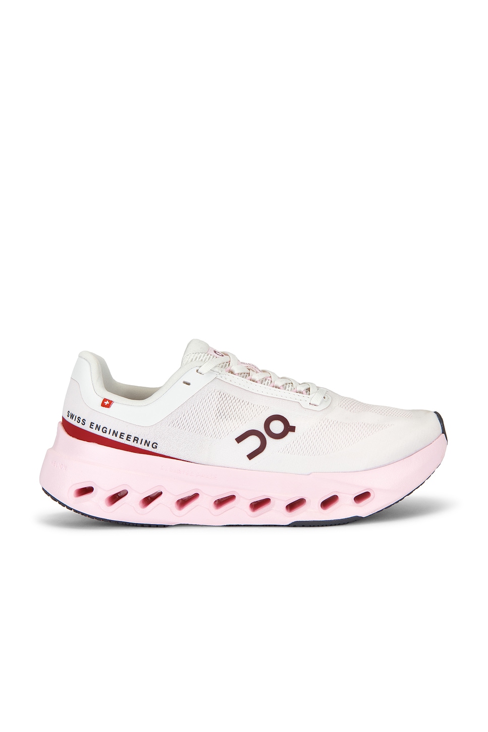 SAK:) 様On Cloudsurfer Next ピオニーxアイボリー On Cloudsurfer Next Sneaker in Peony & Ivory | REVOLVE