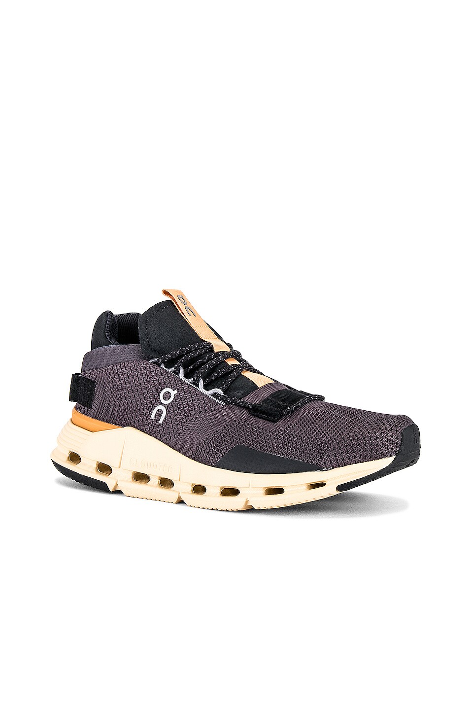On Cloudnova Sneaker in Eclipse & Savannah
