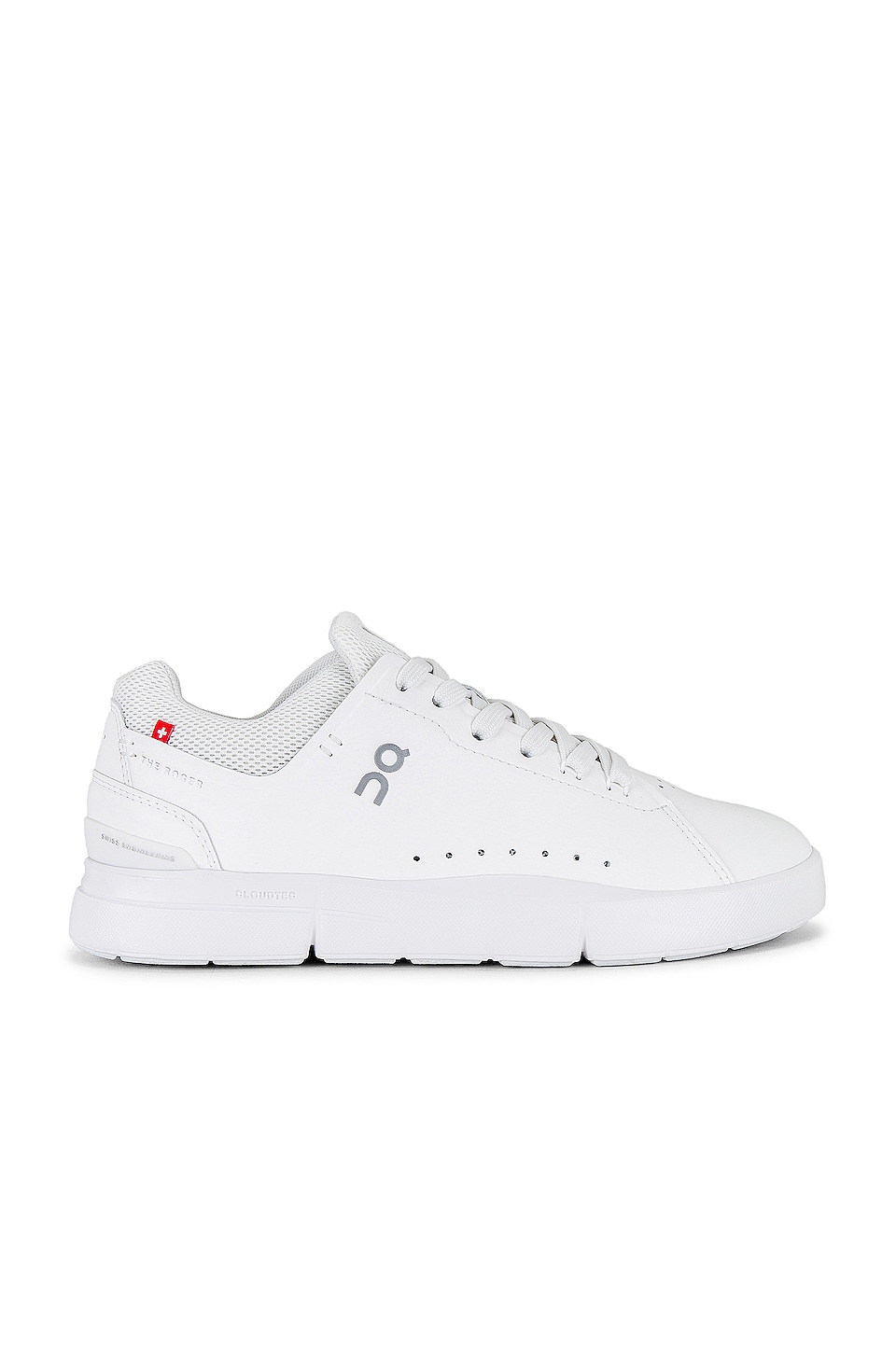 On the Roger Advantage Sneaker in All White