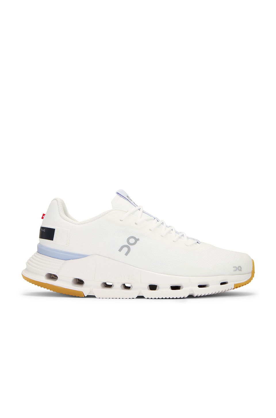 On Cloudnova Form Sneaker in White & Heather | REVOLVE