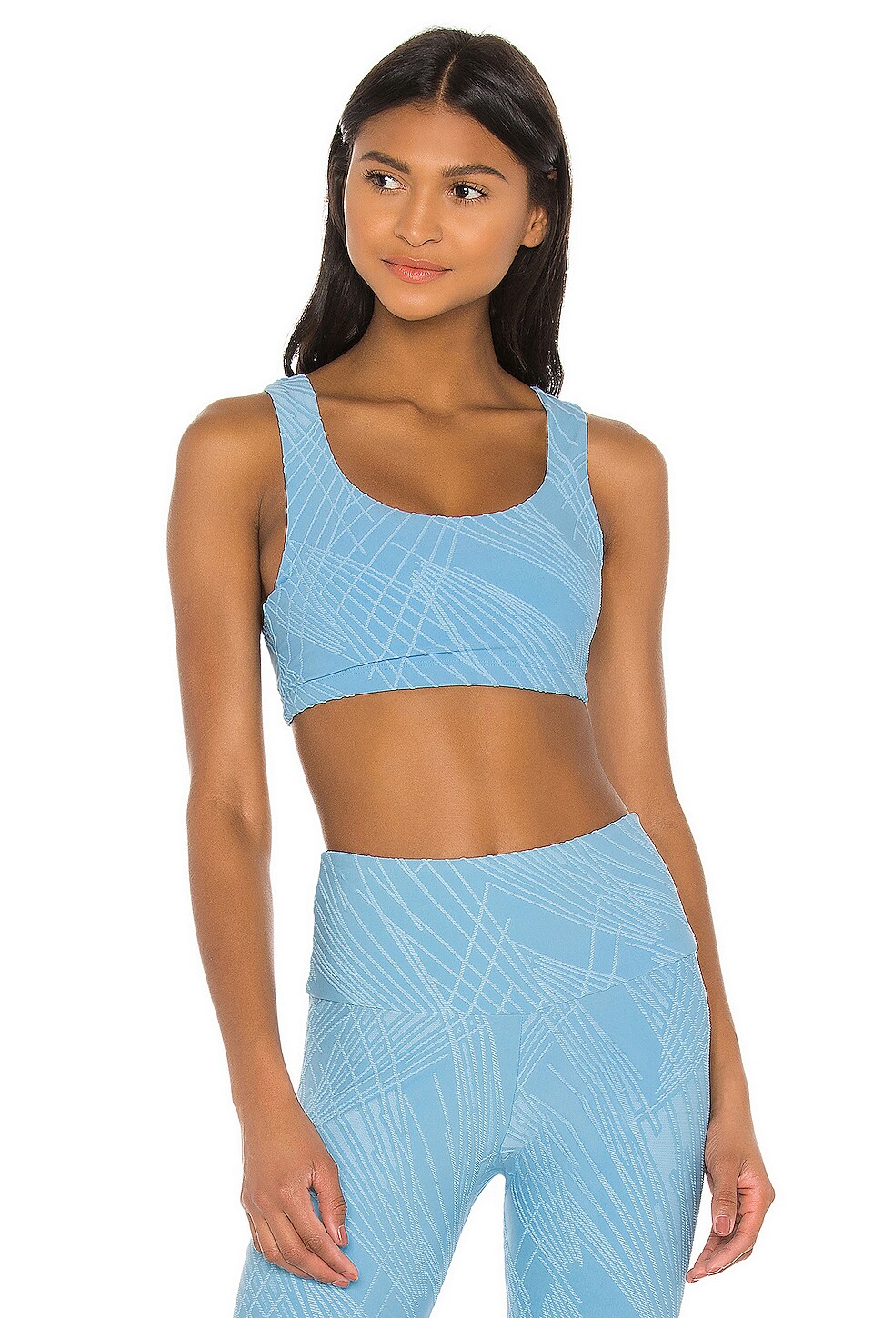onzie Selenite Mudra Bra in Powder Blue