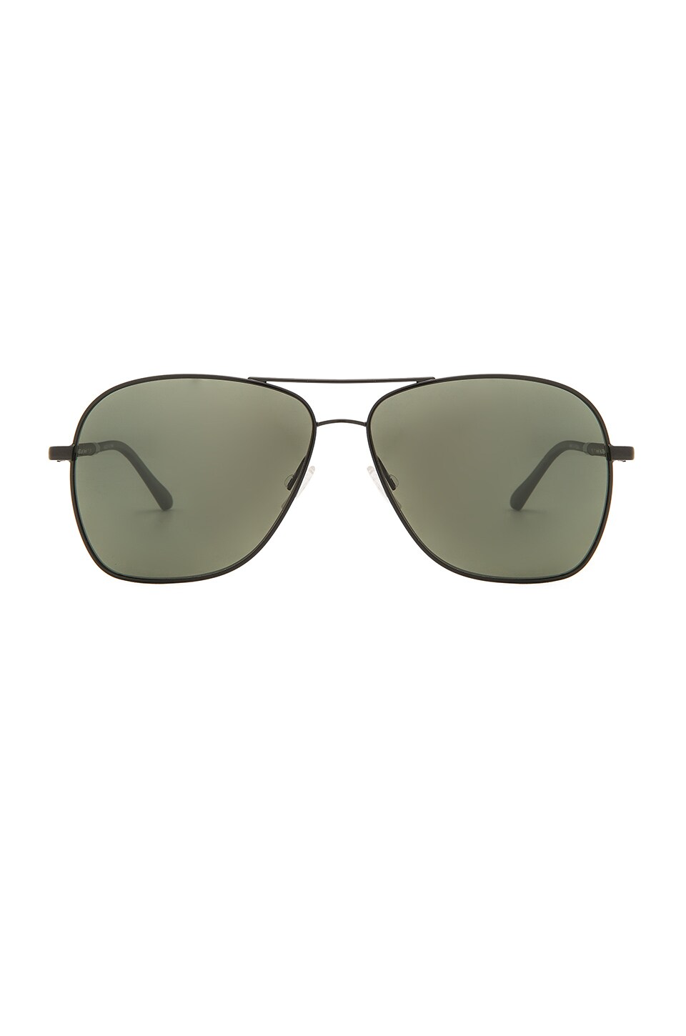 Oliver Peoples WEST Vanalden Sunglasses in Matte Black | REVOLVE