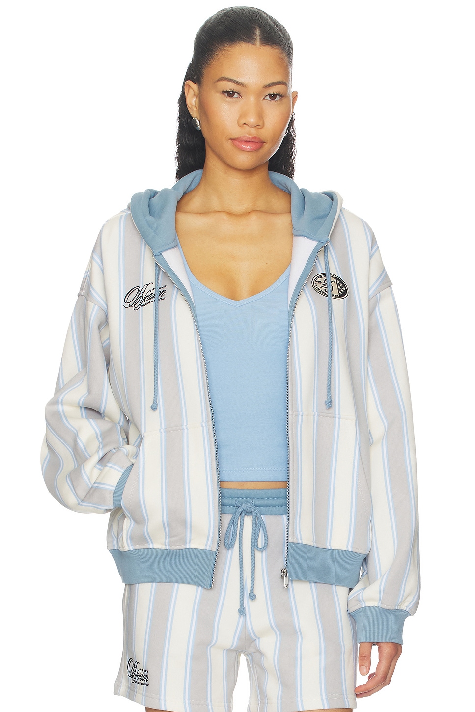 Femme Zip Up Hoodie