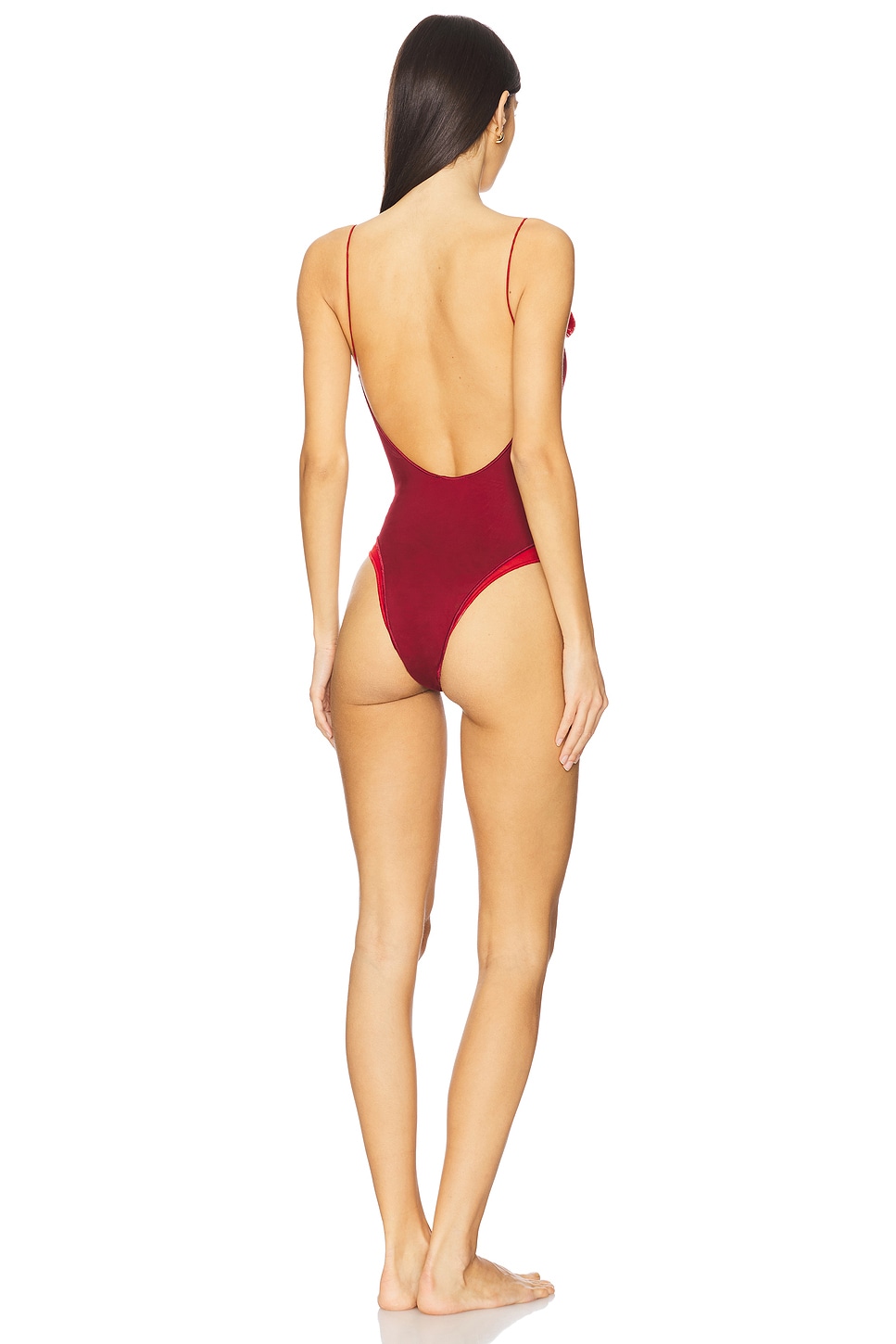 ワンピース水着 Oseree SS25 OSEREE Sea clothing (FIS250 MERLOT RED) ワンピース水着 Oseree SS25 OSEREE Sea clothing (FIS250