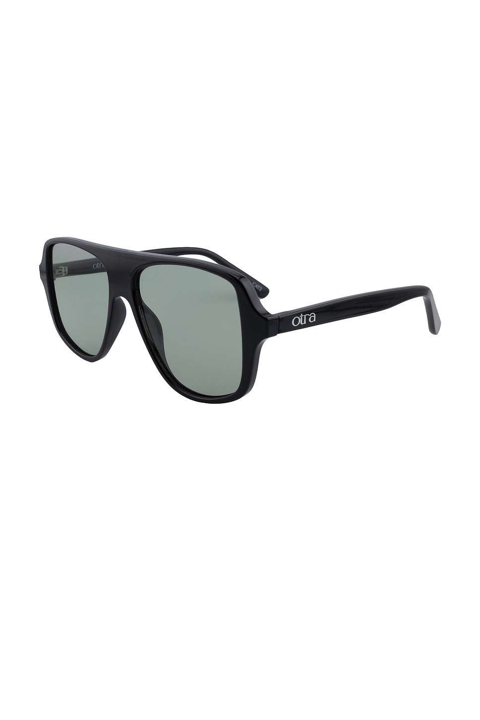 Otra Mikki Sunglasses in Black & Green | REVOLVE display picture 2