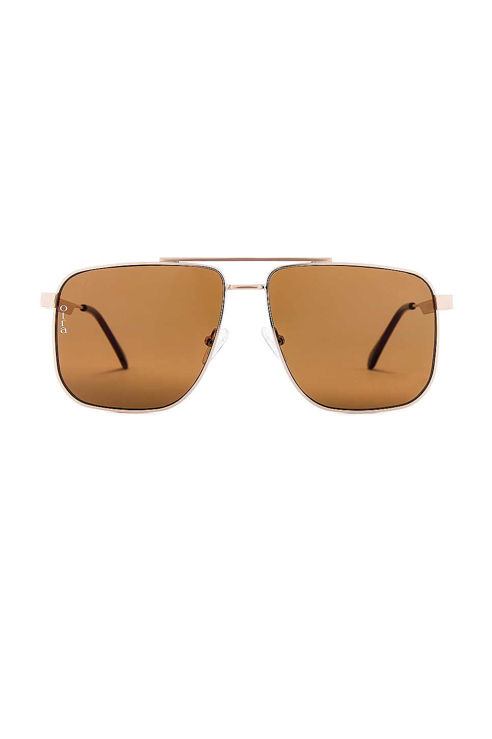 Otra Sorrento Sunglasses in Gold & Brown | REVOLVE display picture 3