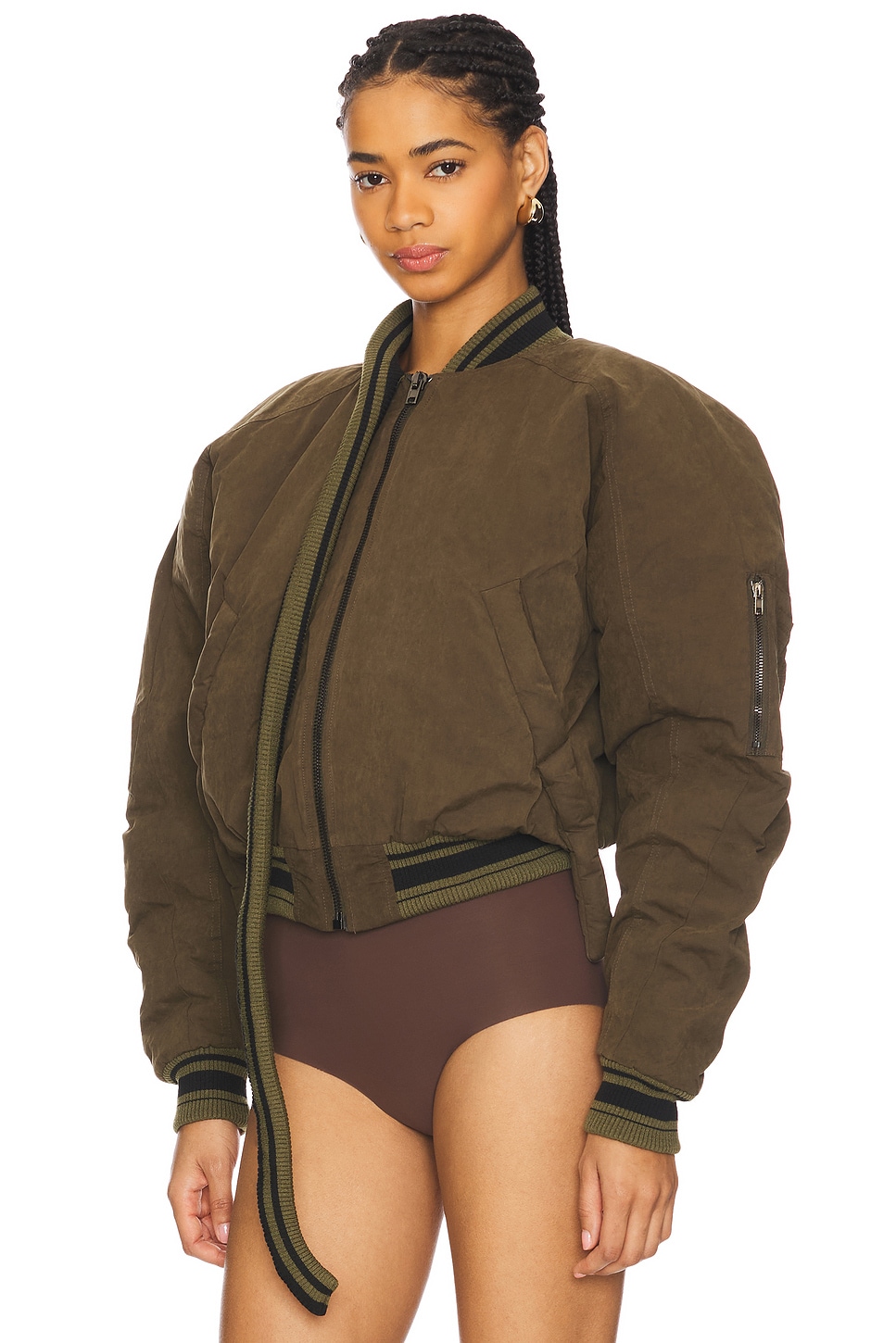 Ottolinger - Strap Bomber Jacket | Plush
