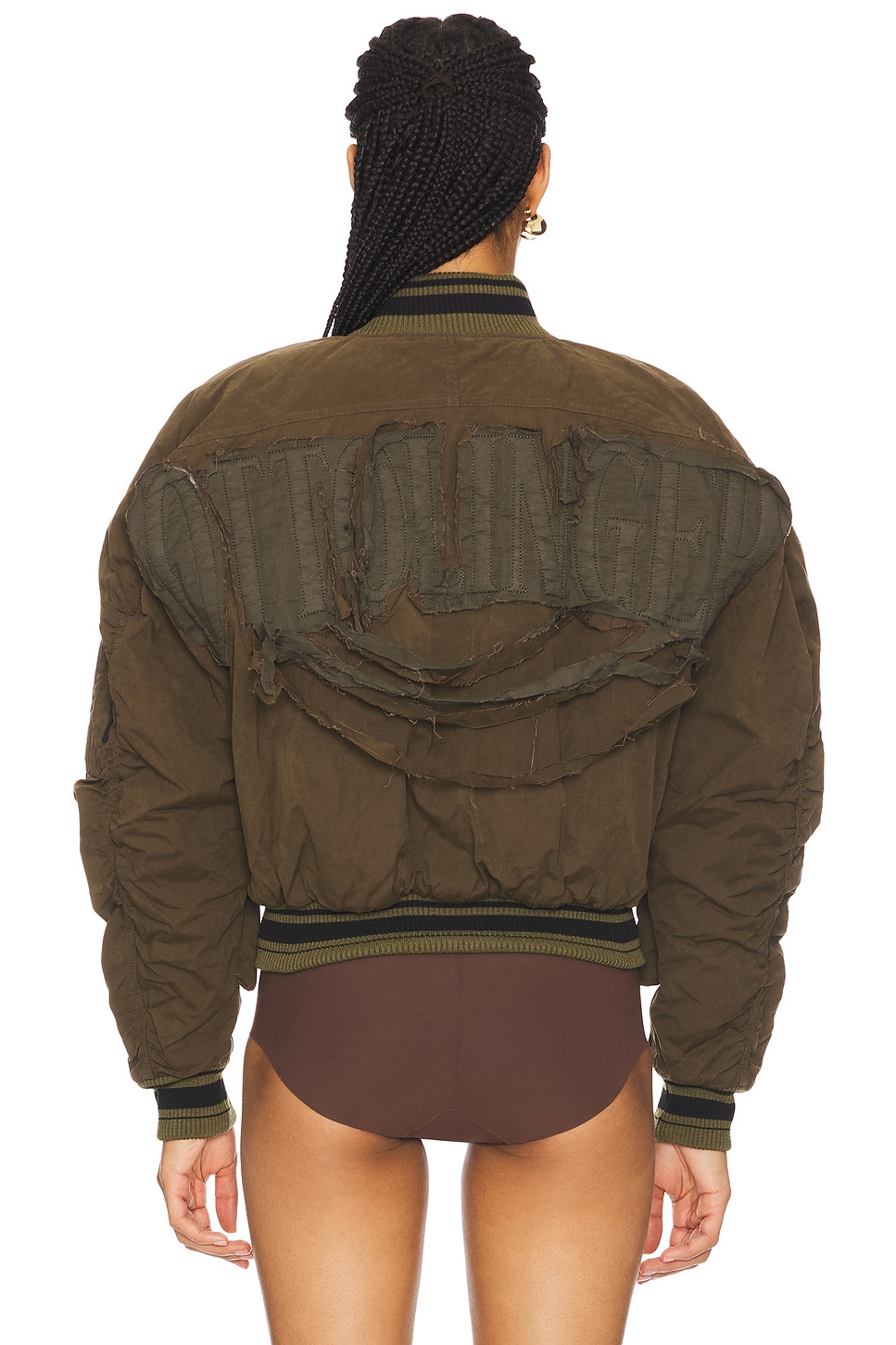 Ottolinger - Strap Bomber Jacket | Plush