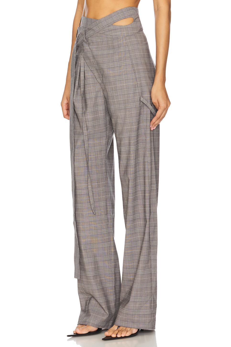 Ottolinger Signature Wrap Suit Pants thumbnail