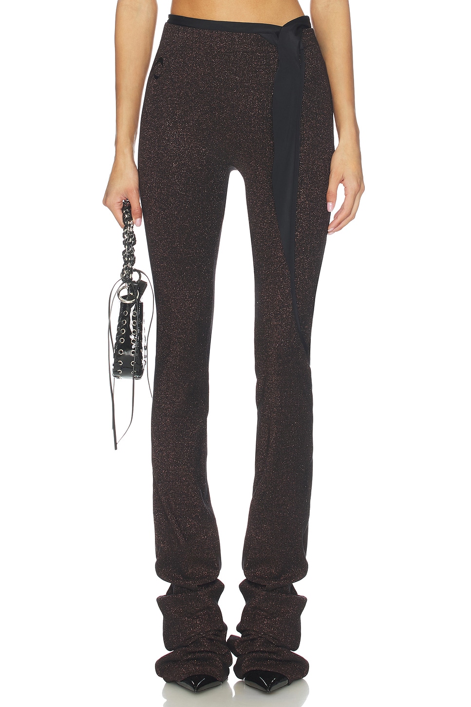 Ottolinger パンツ - Black & Bronze Glitter | REVOLVE