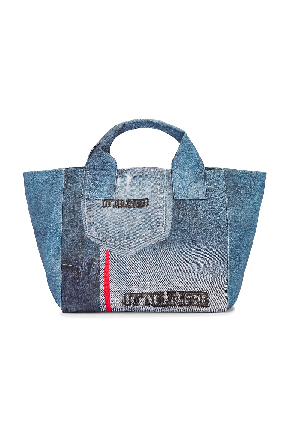 Ottolinger Women's Denim Tote in Black Ottolinger