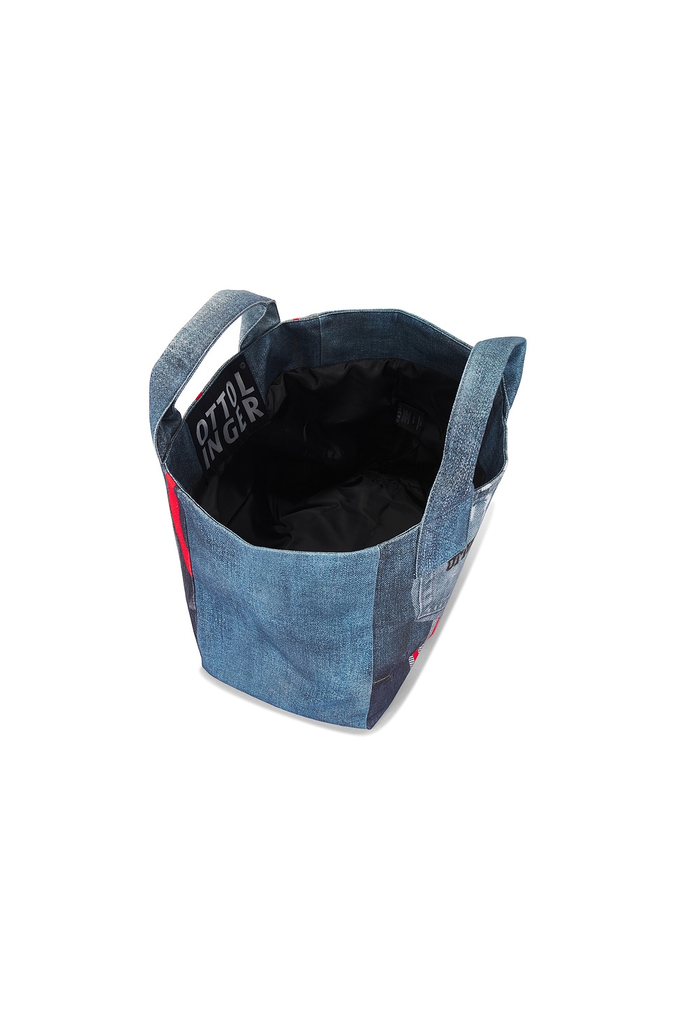 Ottolinger Women's Denim Tote in Black Ottolinger