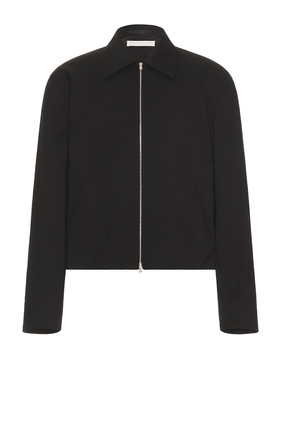 Our Legacy Mini Wool Jacket in Black Worsted Wool | REVOLVE