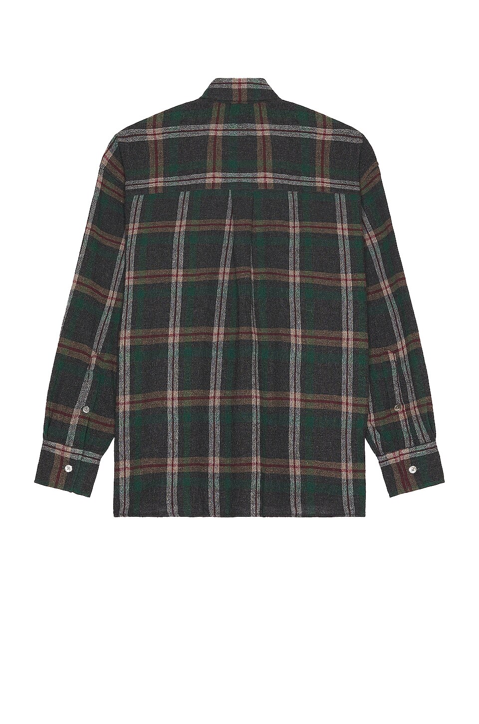 Our Legacy Borrowed BD Shirt in Green Pub Check