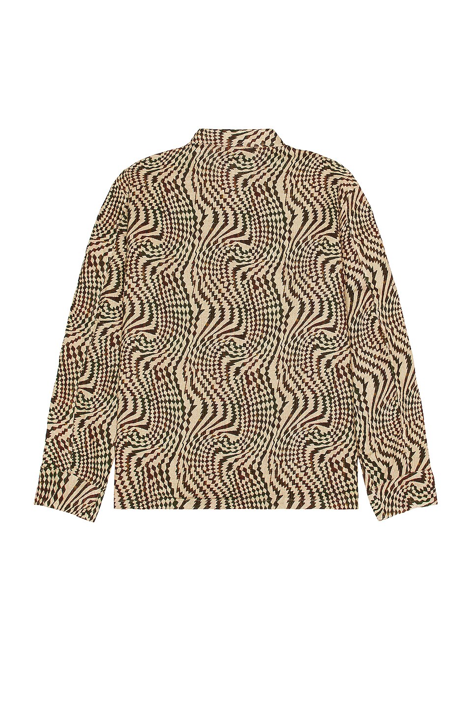 Our Legacy Box Shirt in Tartan Hypnosis Print