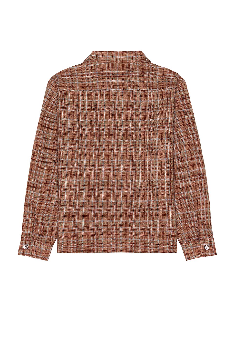 Our Legacy Heusen Shirt in Rust Check
