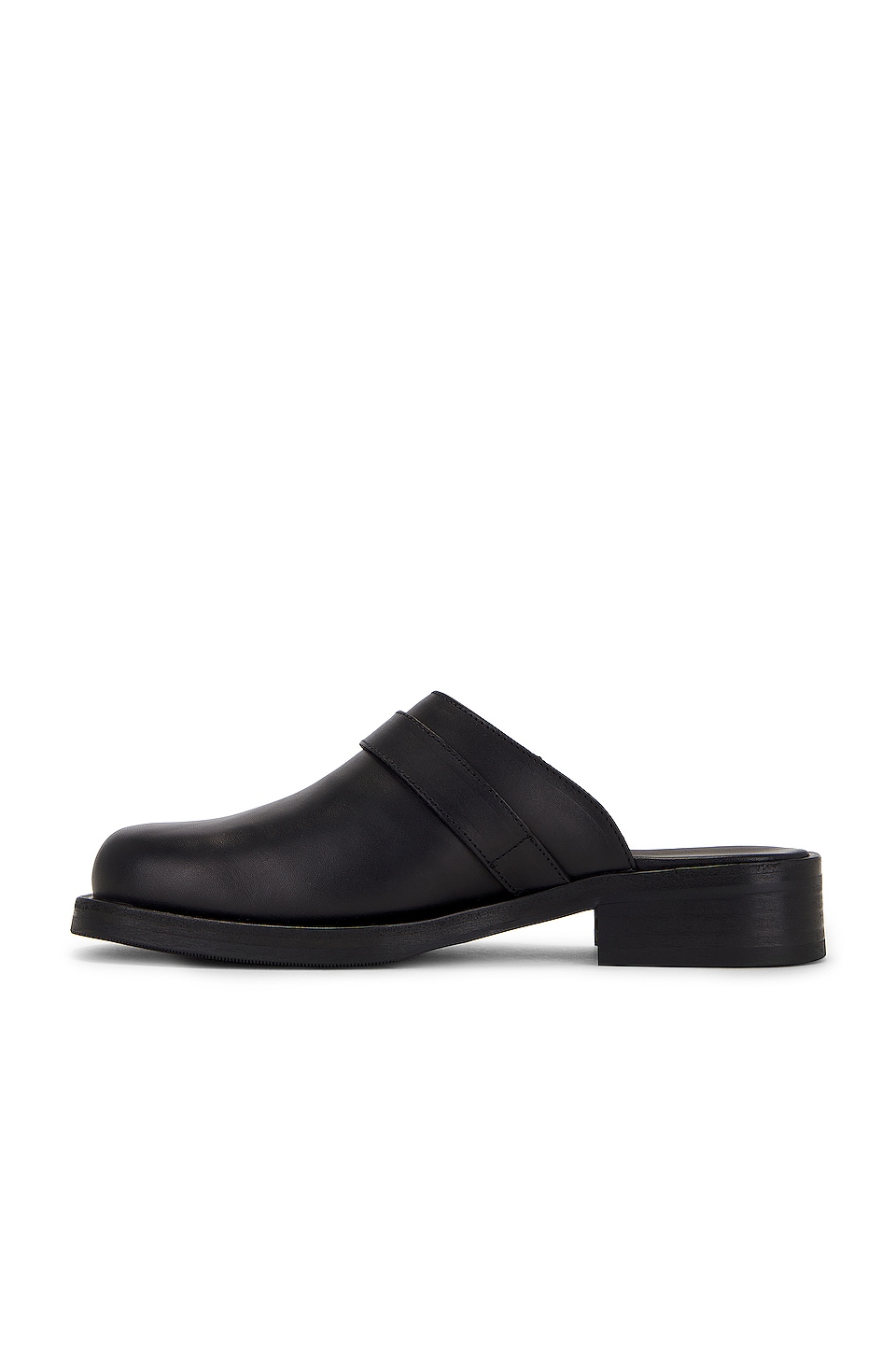 our legacy ミュール Our Legacy ミュール - Black Leather | REVOLVE