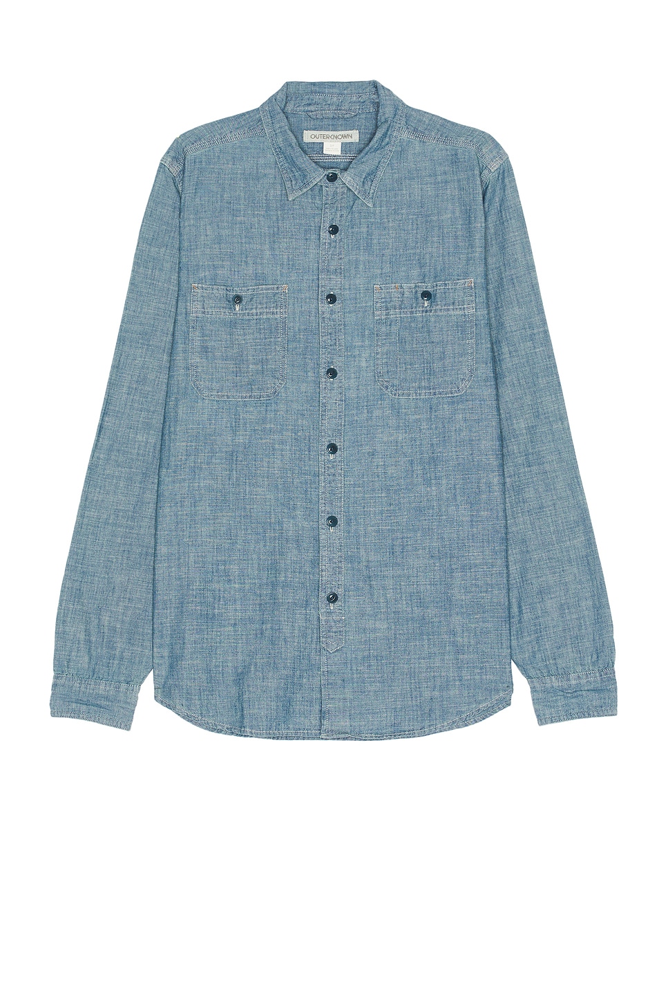 OUTERKNOWN Chambray Utility Shirt in Chambray | REVOLVE